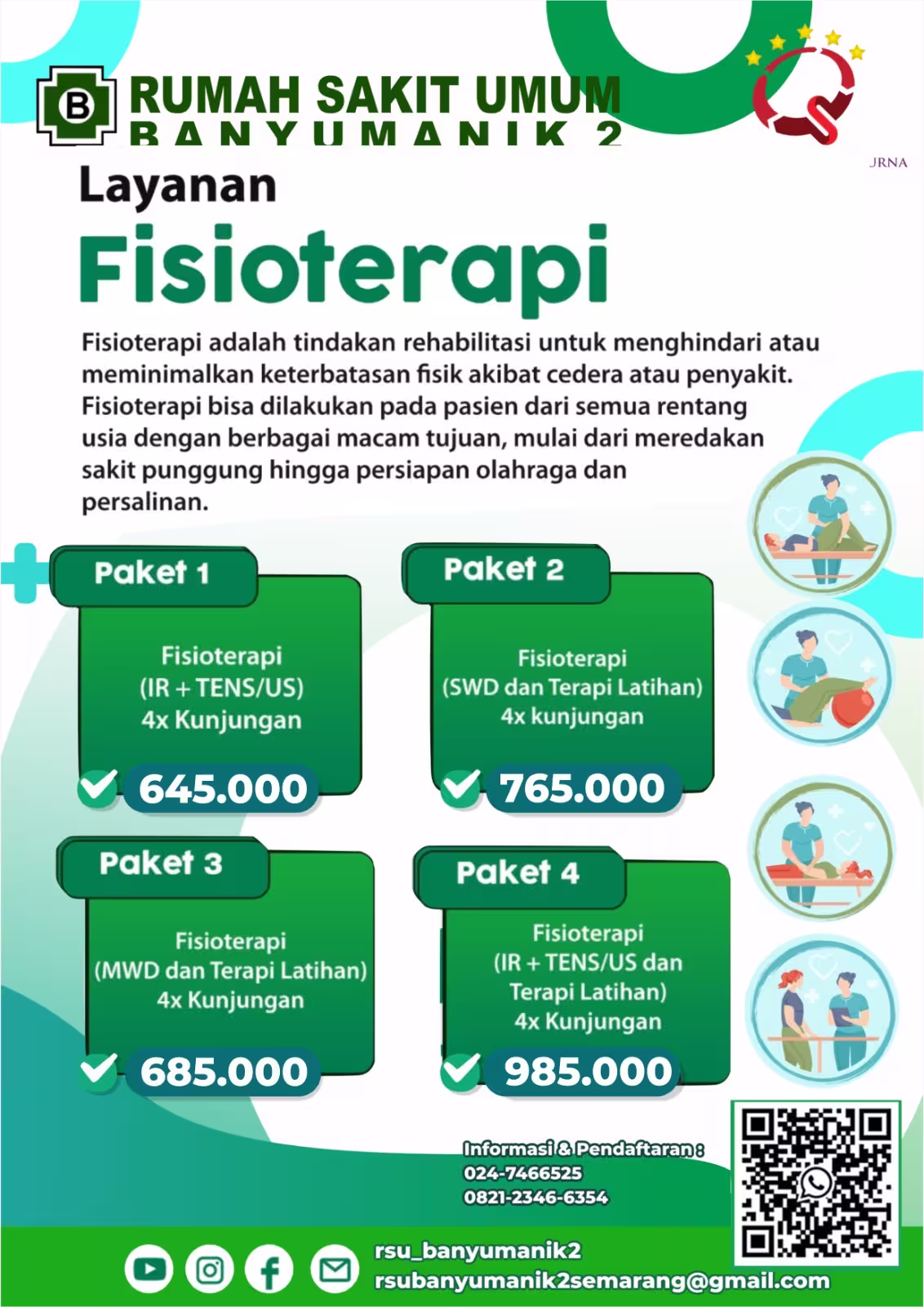 Paket Fisioterapi RSU Banyumanik 2