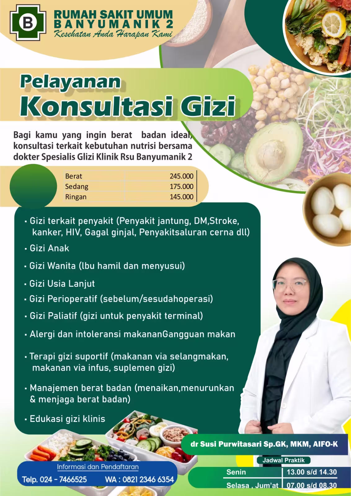 Konsultasi Gizi RSU Banyumanik 2