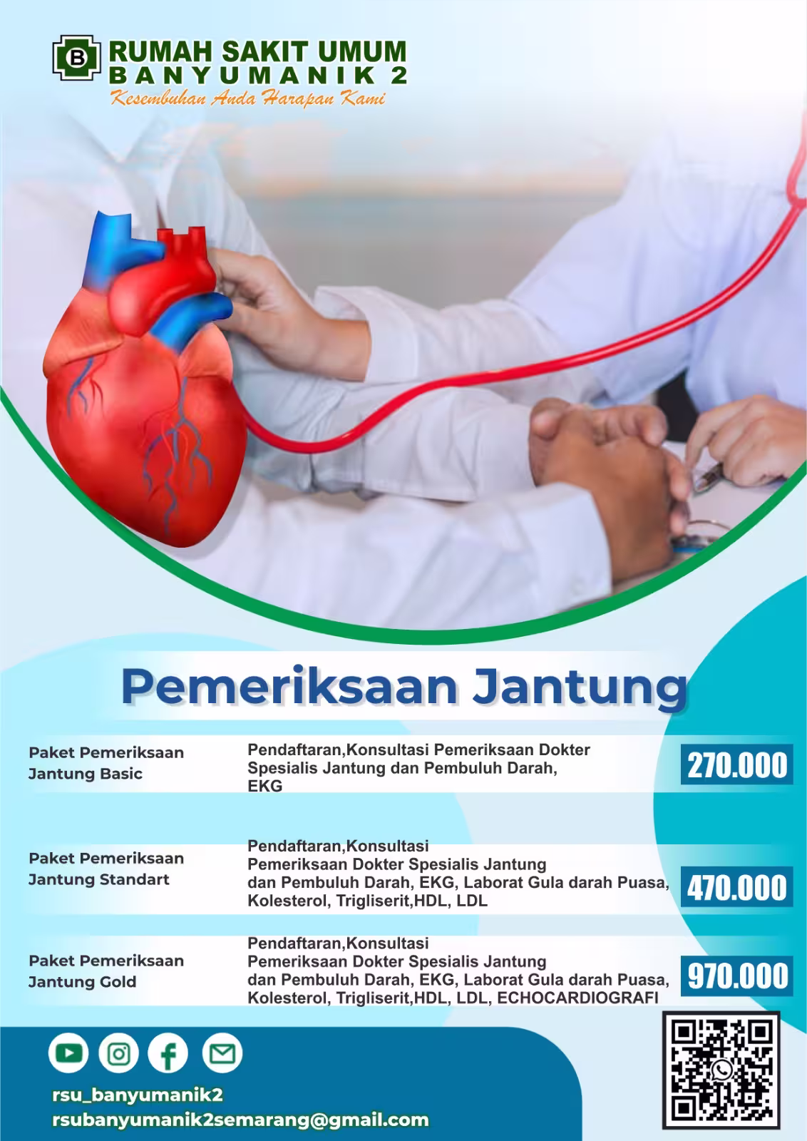 Pemeriksaan Jantung RSU Banyumanik 2
